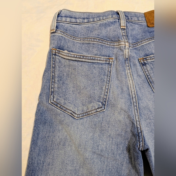 Denim Forum ARITZIA The Arlo High Rise Straight Leg Jeans 30L Size 25 - Picture 13 of 16